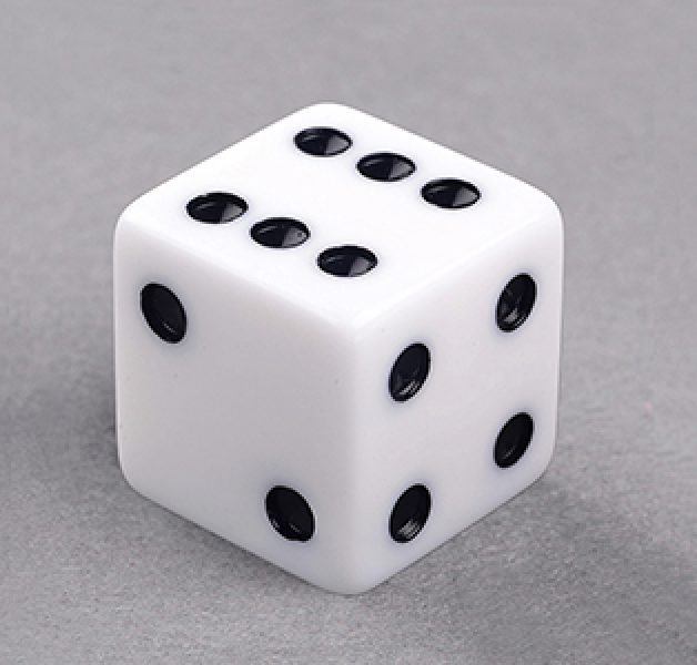A set of colorful dice for gaming purposes. The project investigates how form and material can be used to create a distinctive visual character.